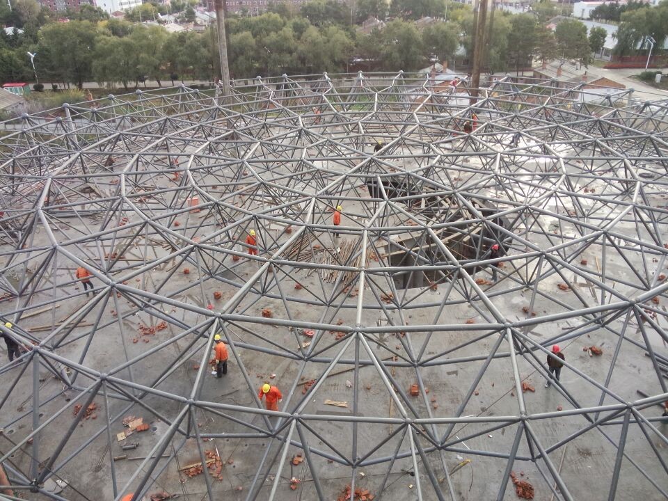 定州全民健身中心网架