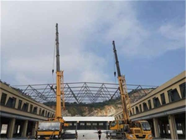 定州仓储物流网架生产厂家案例